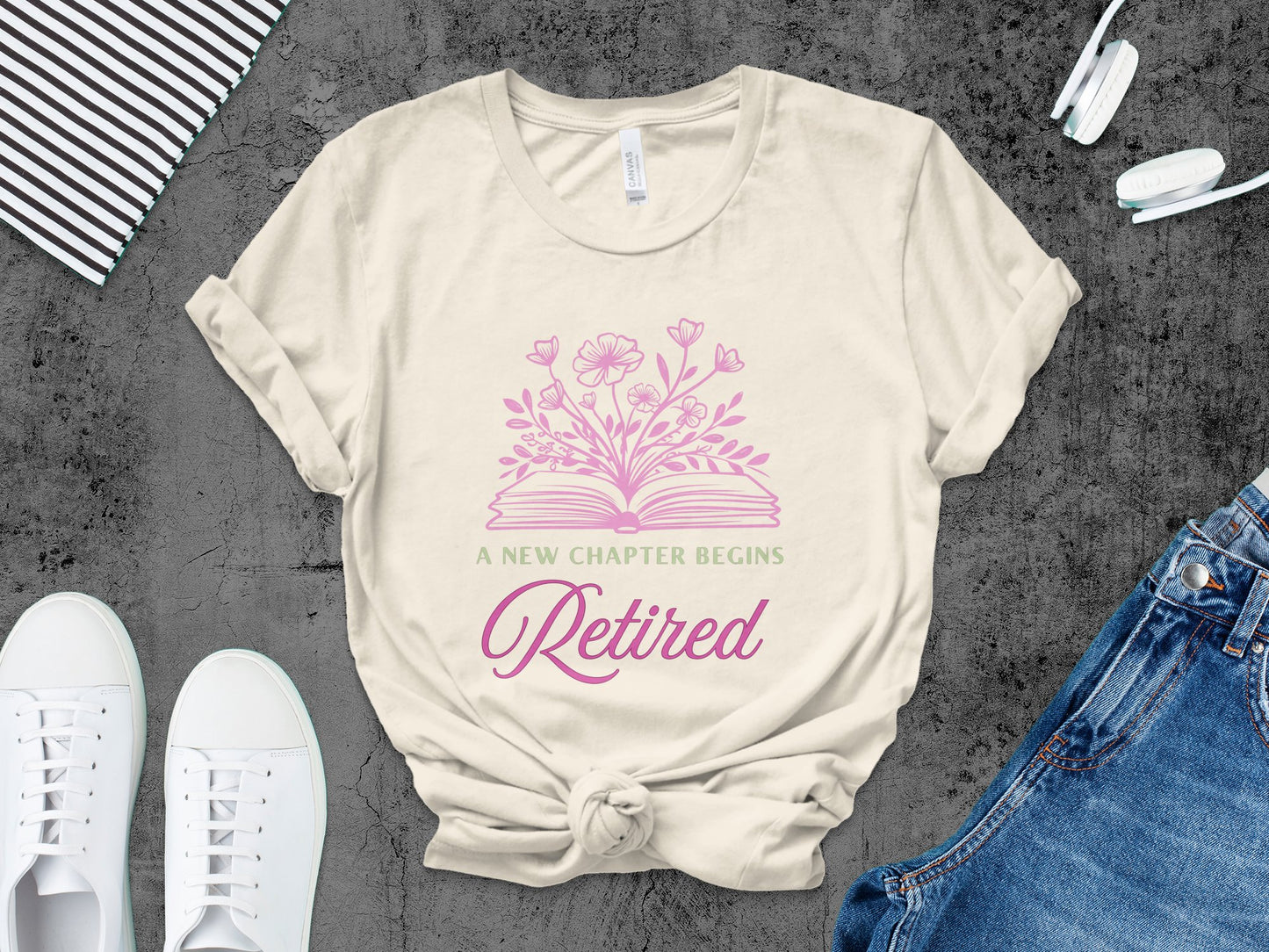 A New Chapter Begins Retired Graphic T-Shirt product
