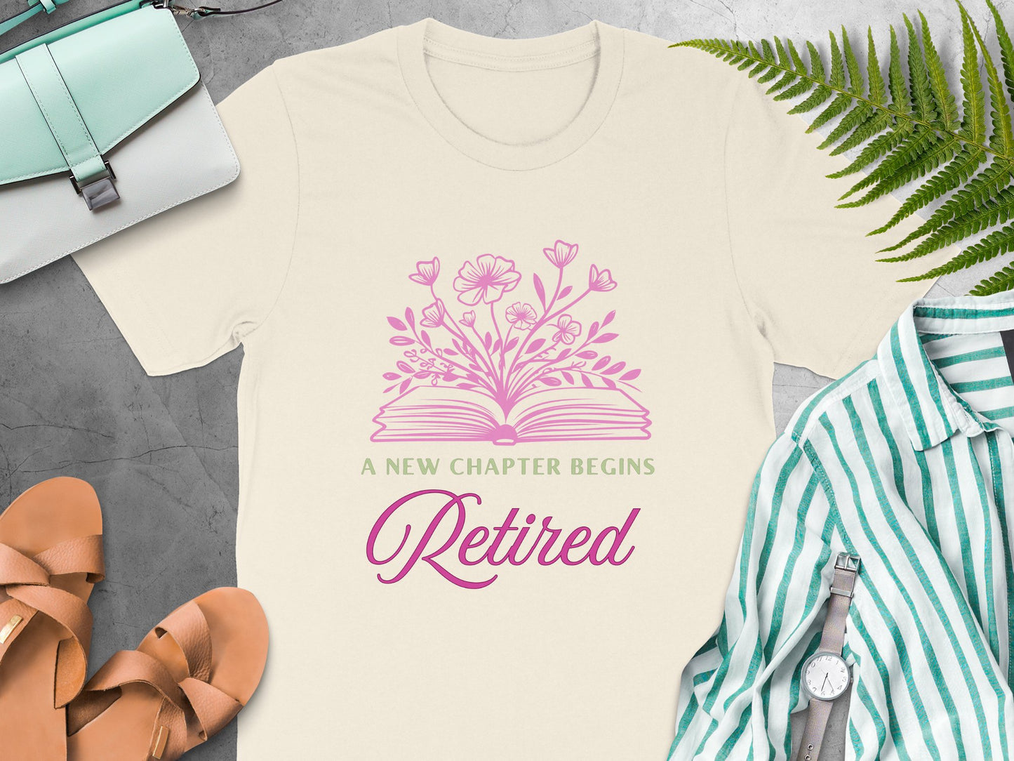 A New Chapter Begins Retired Graphic T-shirt product