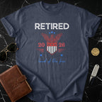 Retired 2026 Land of the Free Eagle Shield T-shirt