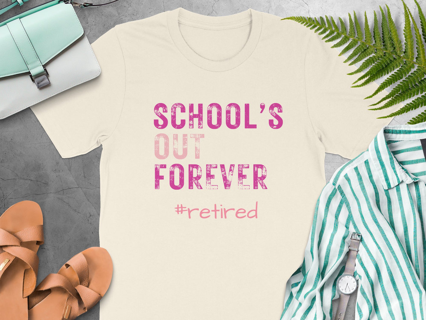 School's Out Forever Retired T-Shirt product