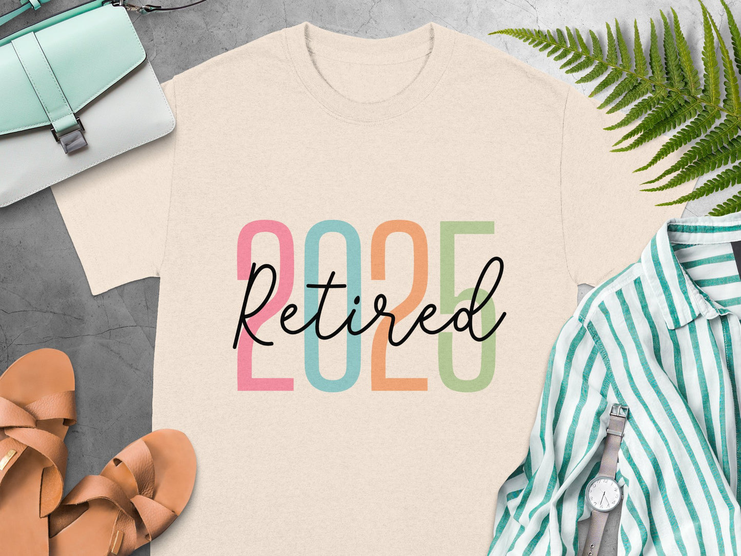 Retired 2025 Colorful Graphic Unisex Shirt product type