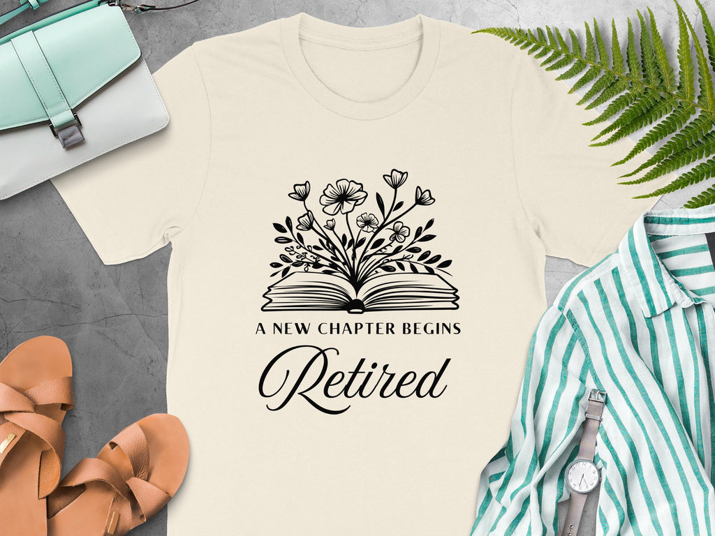 A New Chapter Begins Retired Graphic T-shirt Product
