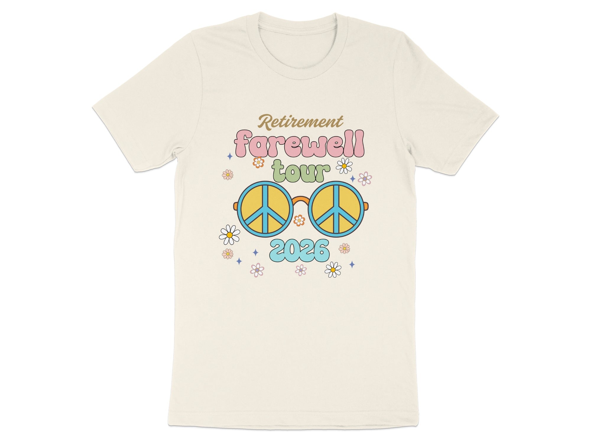 Retirement Farewell Tour 2026 Graphic T-shirt