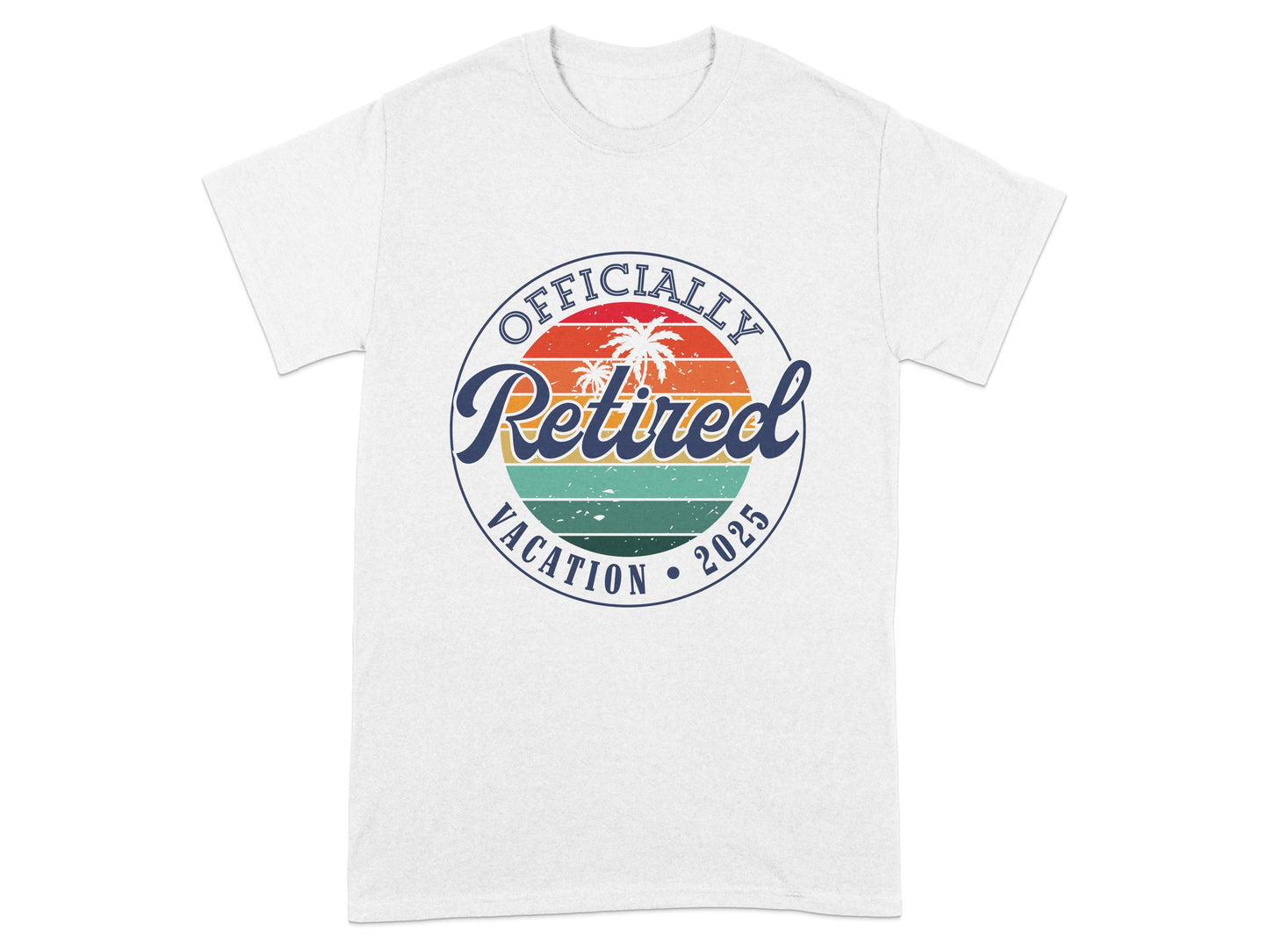 Officially Retired Vacation 2023 T-shirt product type