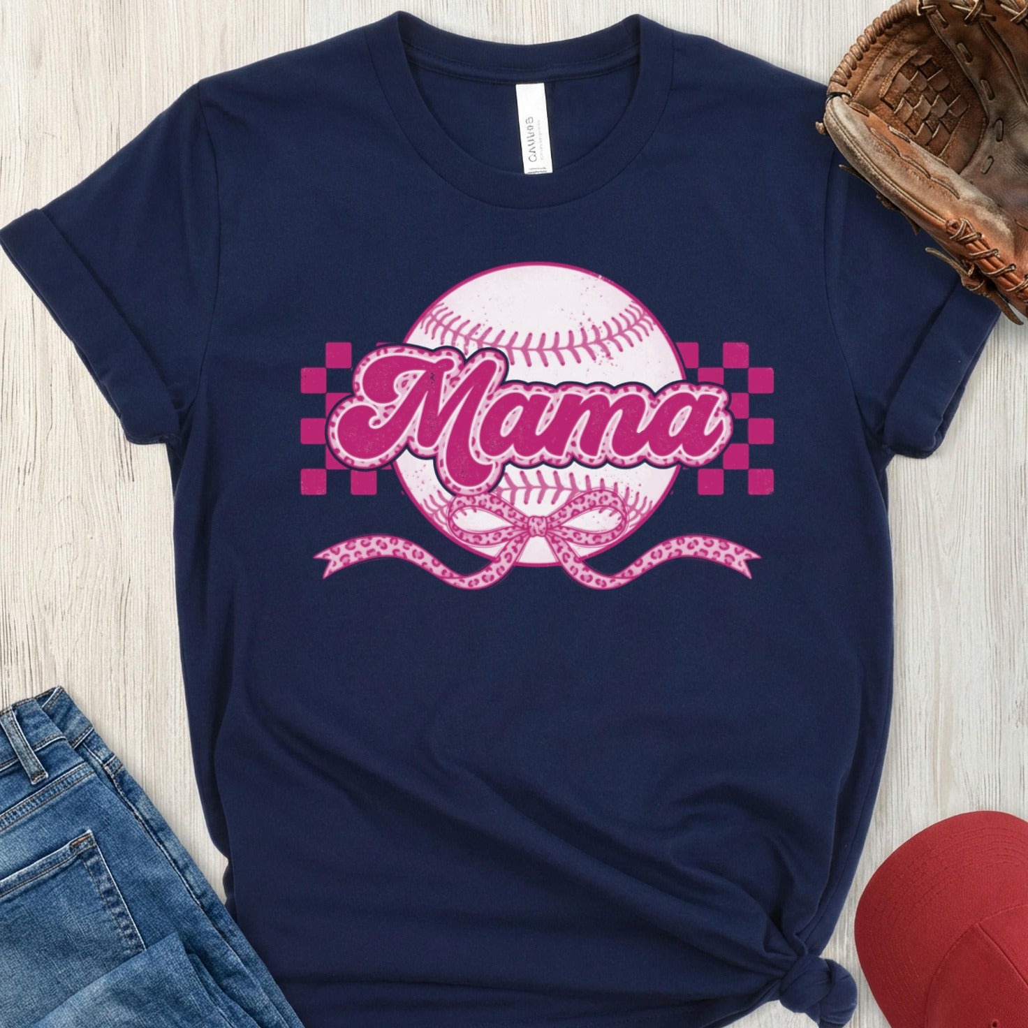Mama Pink Baseball Checkered Leopard Print Bow product type
Mama
Baseball
Pink
Checkered
Leopard
Bow Design
Softball Mom
Sports Fan
Motherhood
Gift Mom
Unique Design
Graphic Shirt
Casual Wear
Game Day
Mom Life
Pink Baseball
Cute Mom
Trendy Apparel
Baseball Lover
Womens Tee