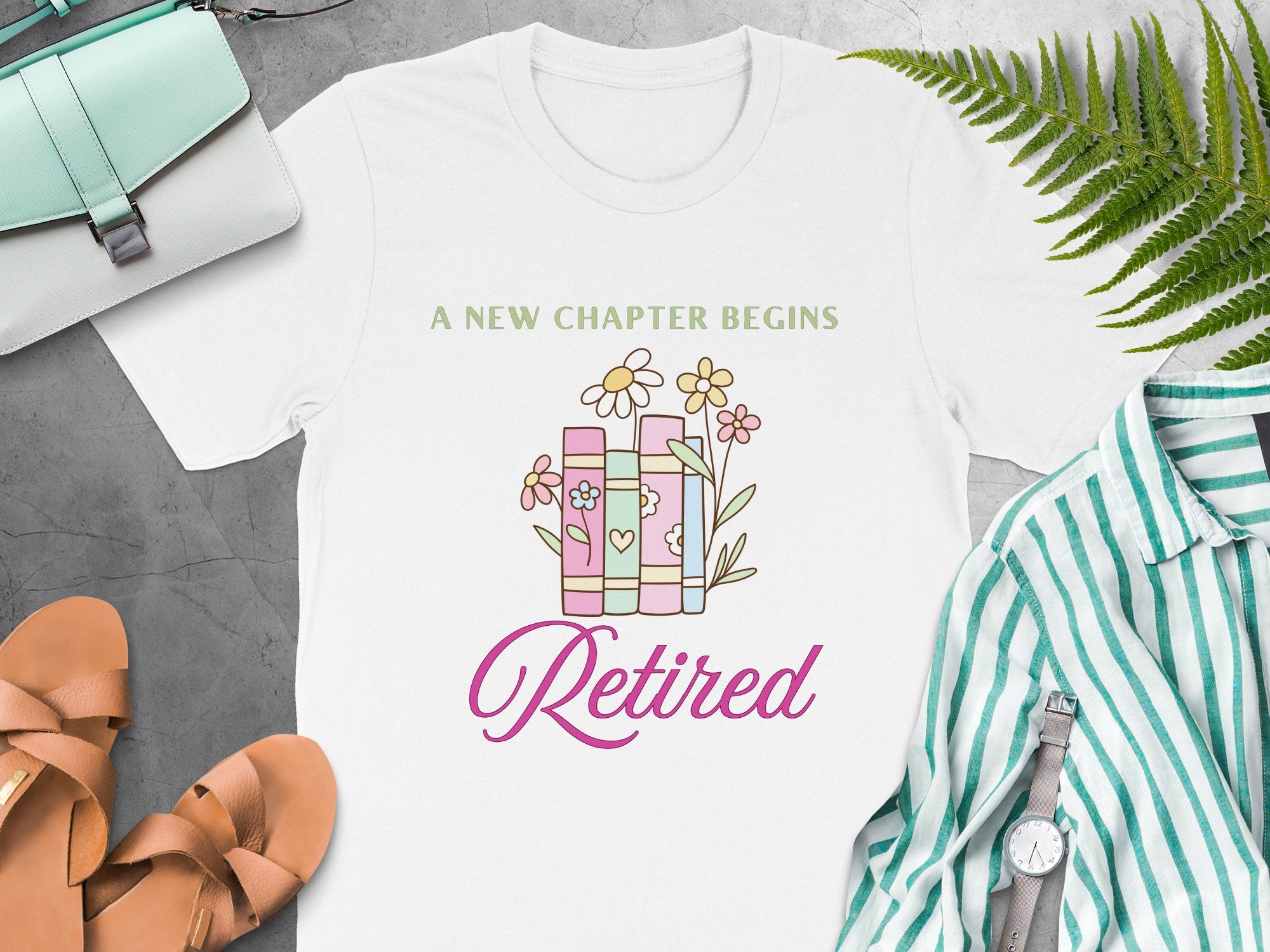 A New Chapter Begins Retired Design T-Shirt product type