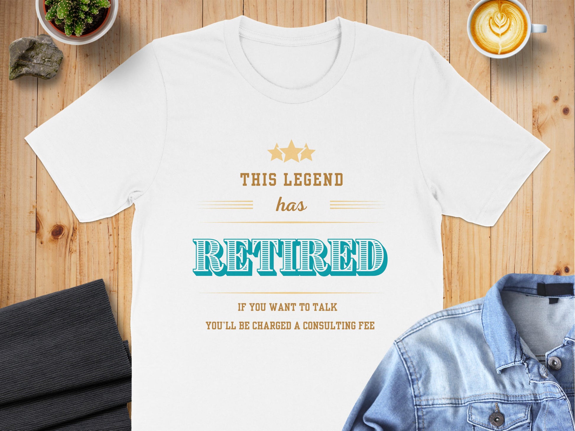 This Legend Has Retired Funny Consulting Tee product