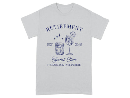 Retirement Social Club It's 5 O'Clock Everywhere T-shirt product type