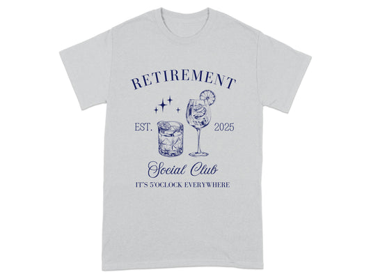 Retirement Social Club It's 5 O'Clock Everywhere T-shirt product type