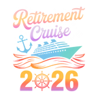 Retirement Cruise 2026 Anchor Ship Steering Wheel Design