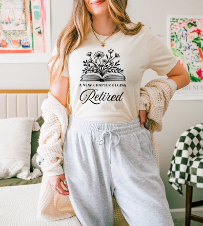 A New Chapter Begins Retired Graphic T-Shirt product