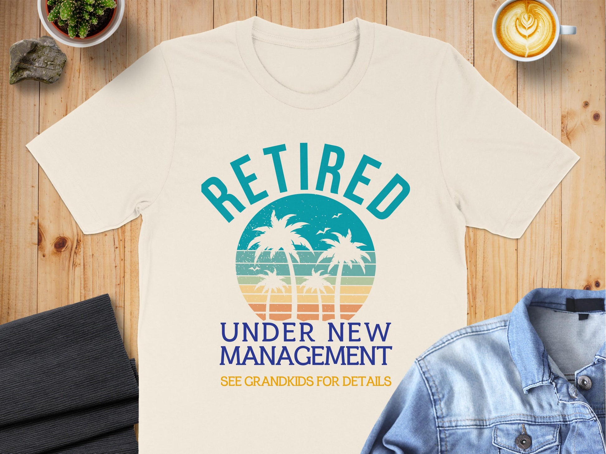 Retired Under New Management See Grandkids For Details product type