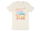 Retirement Cruise 2026 Graphic T-Shirt for Celebrations
