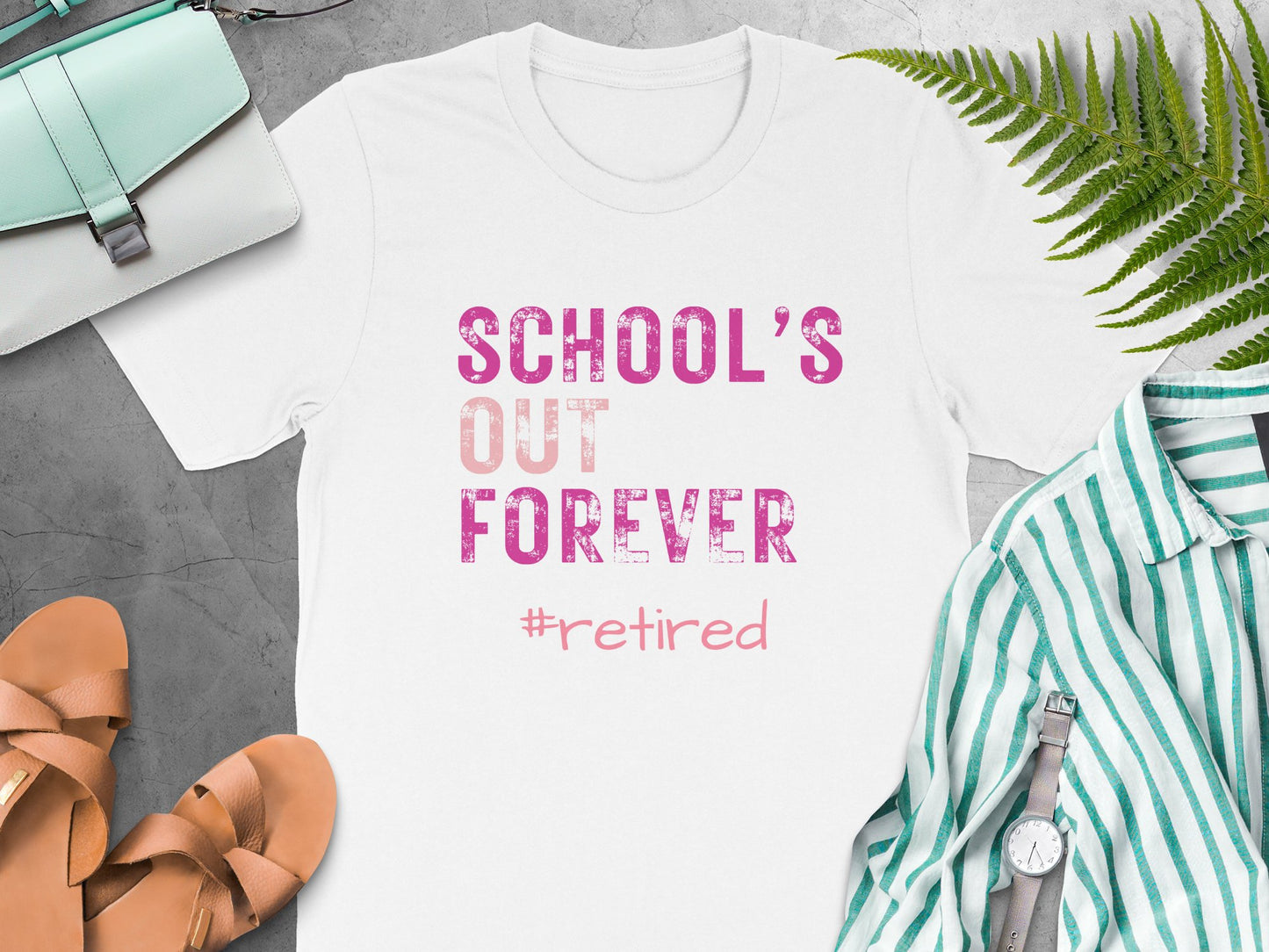 School's Out Forever Retired T-shirt product