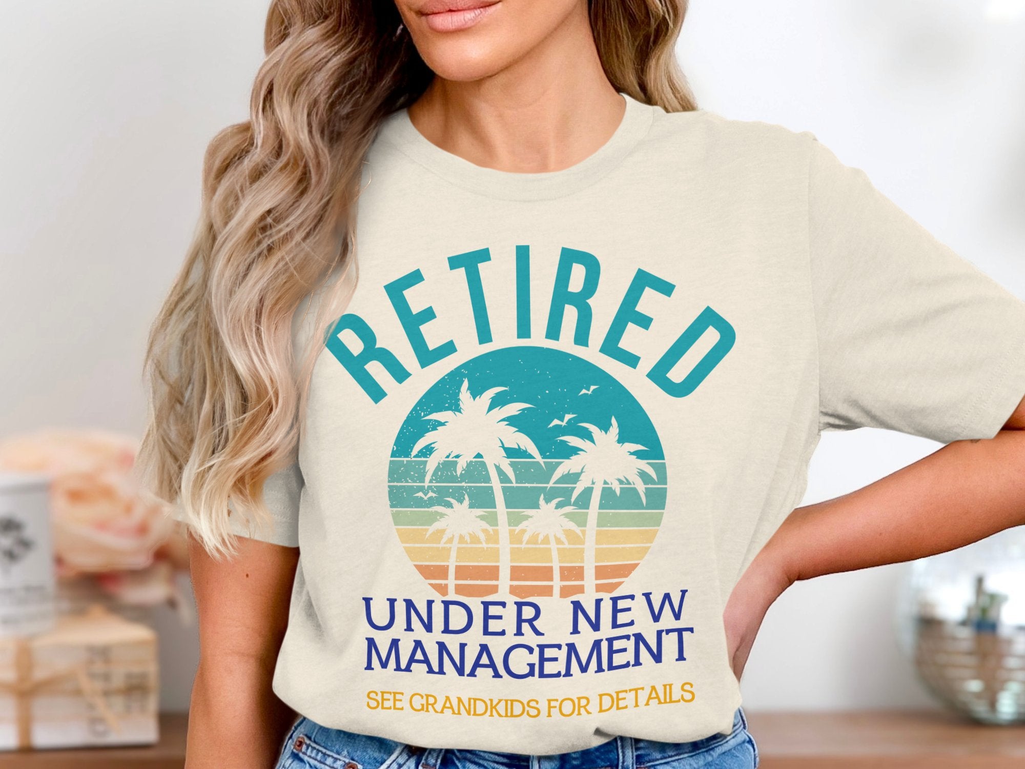 Retired Under New Management Graphic Tee product