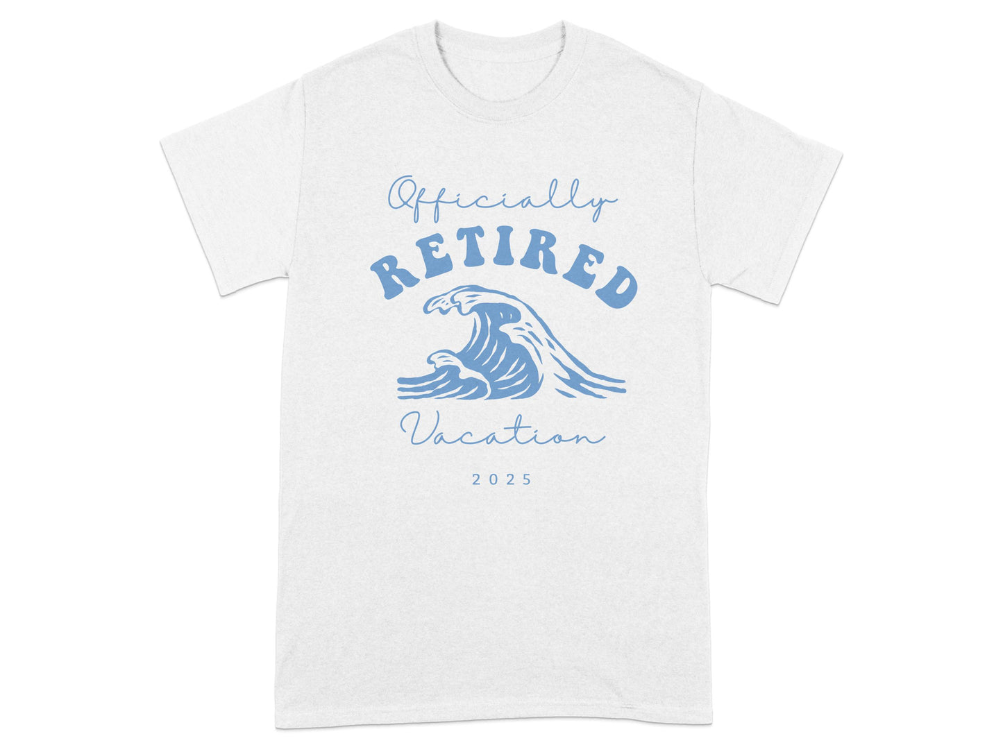 Officially Retired Vacation 2025 Graphic T-Shirt product