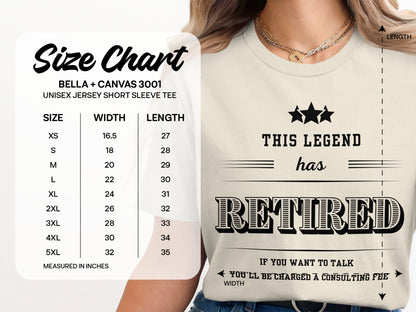 This Legend Has Retired Consulting Tee product
