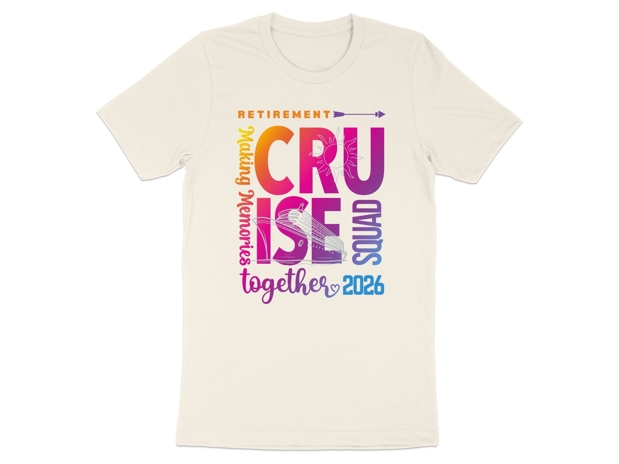 Retirement Cruise Squad Making Memories 2026 Shirt