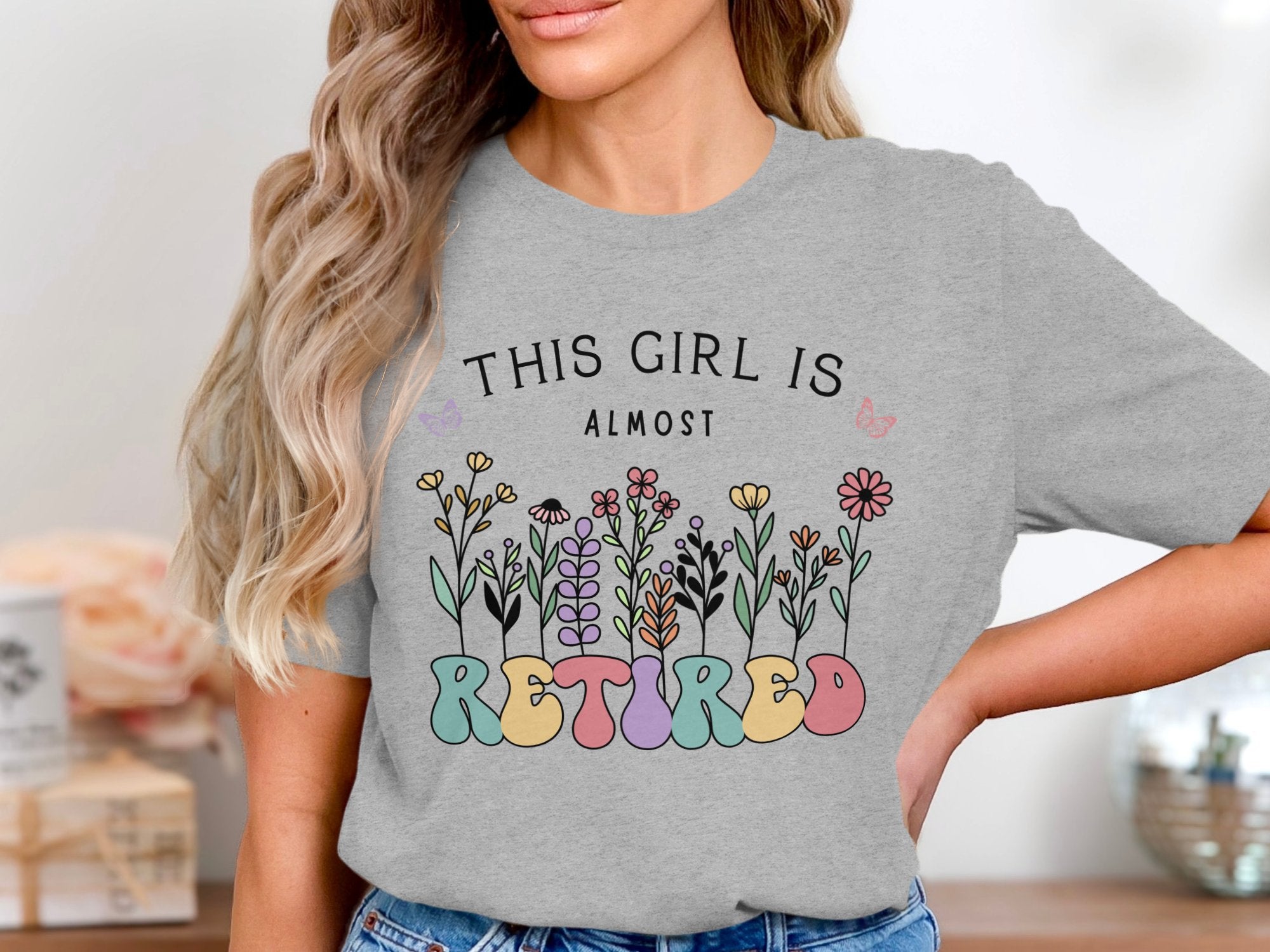 This Girl Is Almost Retired Graphic T-shirt Product