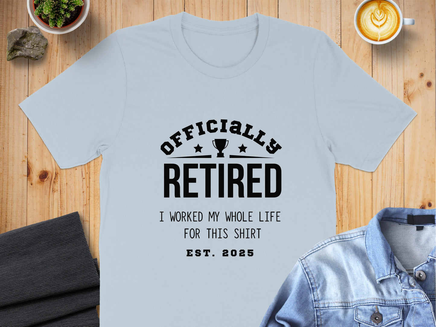 Officially Retired Funny Gift Novelty Shirt product