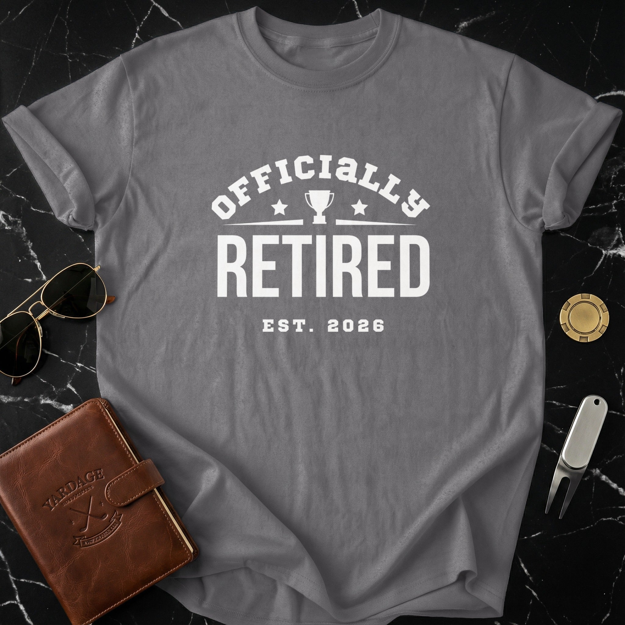 Officially Retired Est. 2026 T-shirt for Retirement