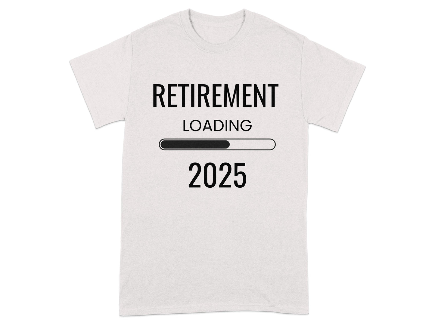Retirement Loading 2025 Graphic Tee Shirt product type