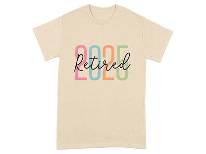 2025 Retired Graphic Short Sleeve Tee Shirt product