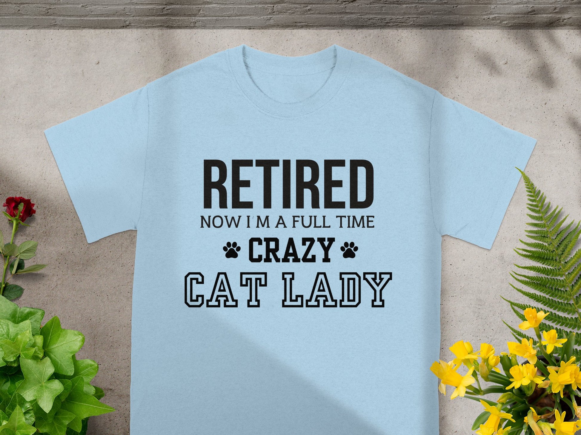 Retired Now I'm A Full Time Crazy Cat Lady product