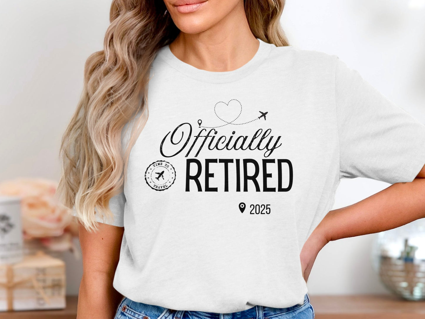 Officially Retired 2025 Graphic Tee Shirt product type