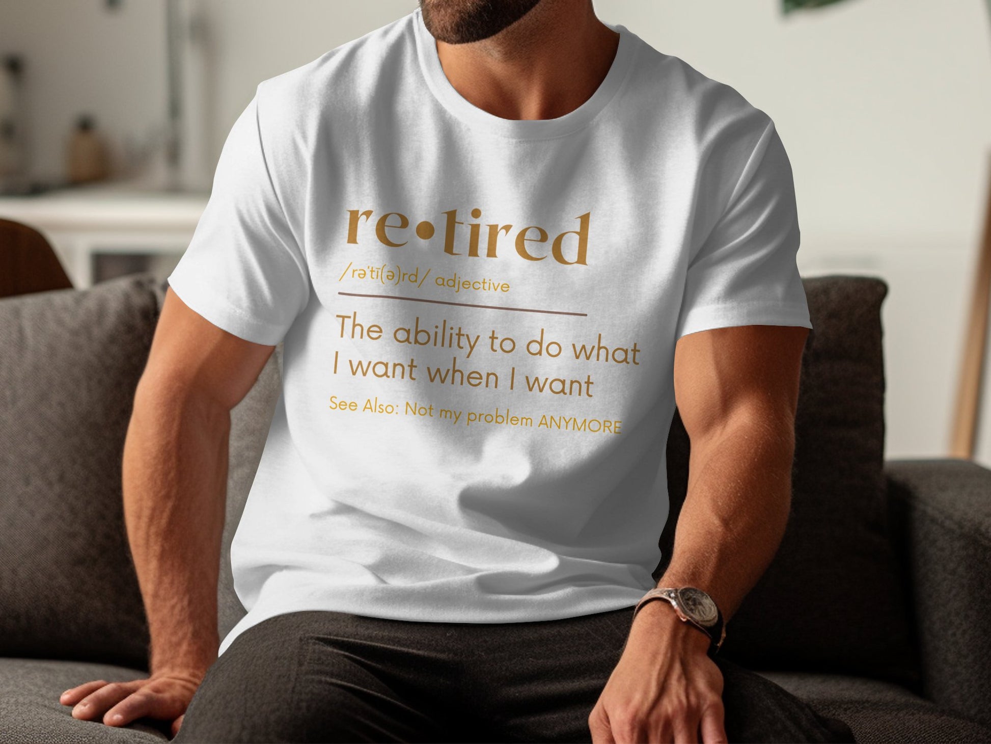 Retired Definition Graphic T-shirt product