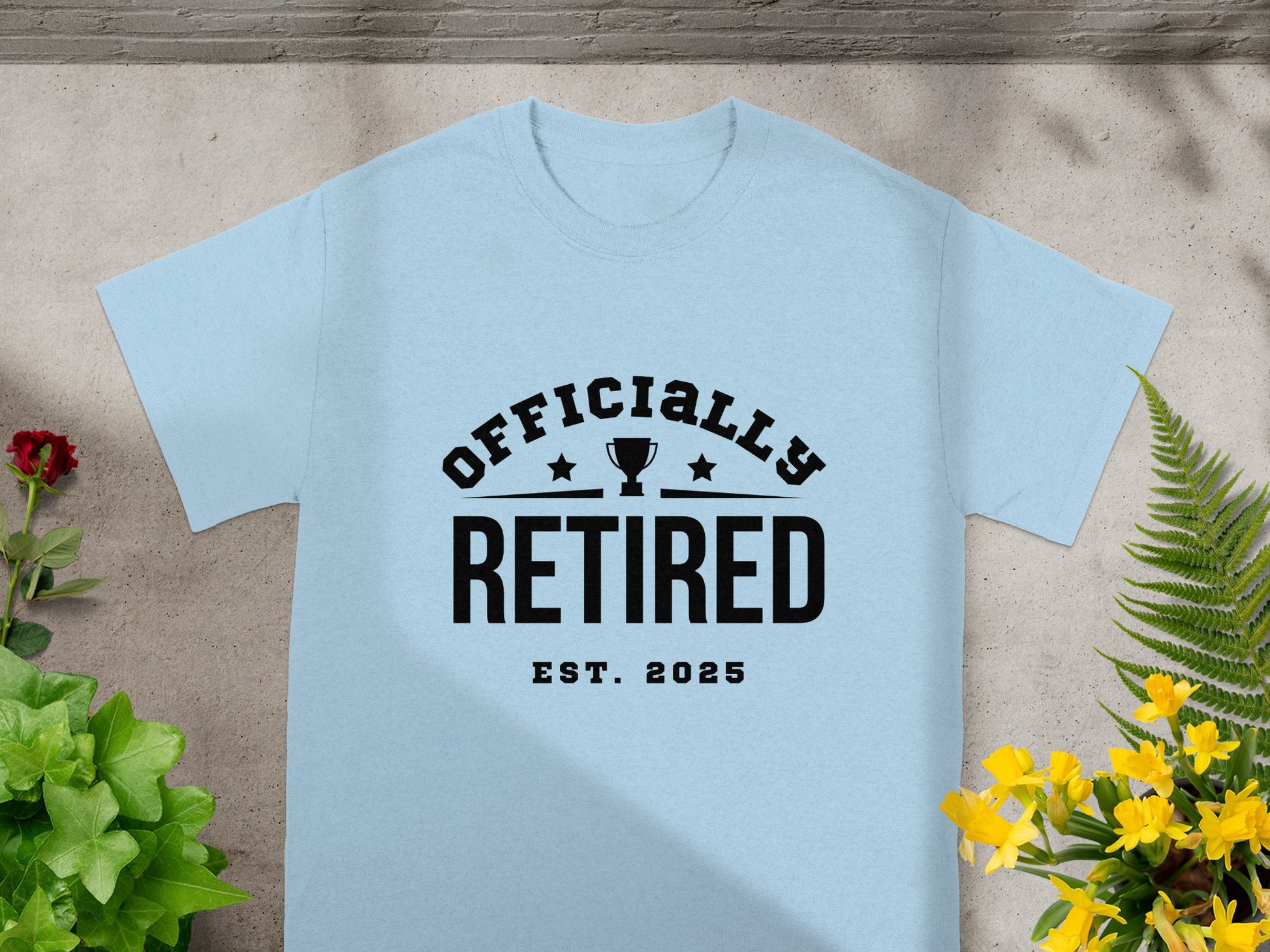 Officially Retired Est. 2025 Graphic T-shirt product type