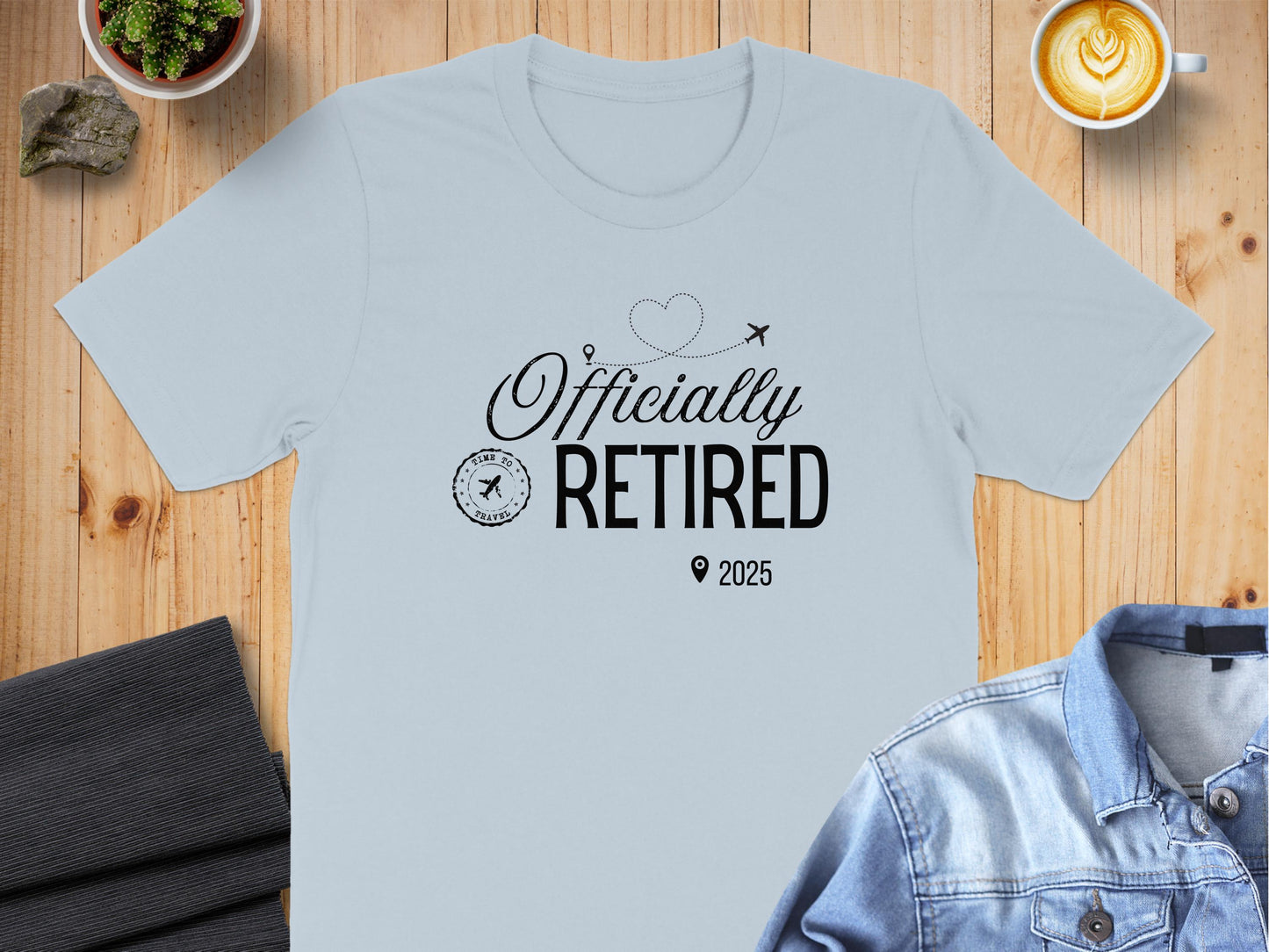 Officially Retired 2025 Graphic Tee Shirt product type