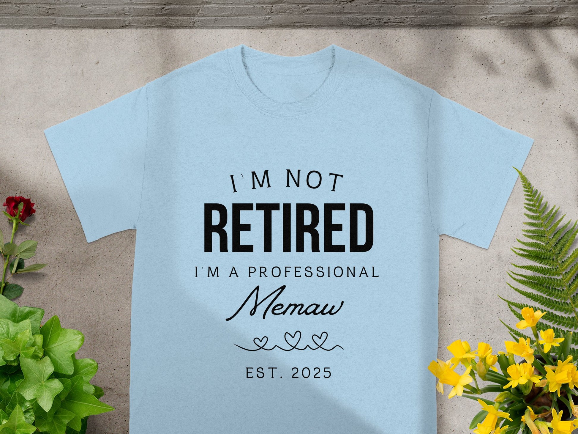 I'm Not Retired I'm A Professional Memaw Shirt product type