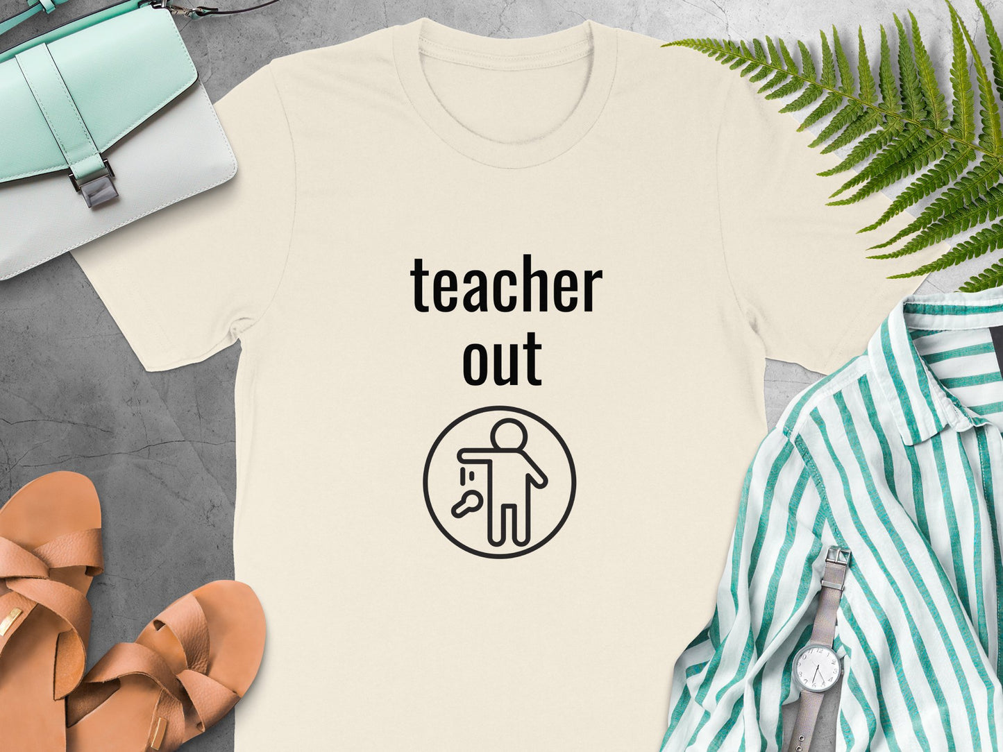 Teacher Out Graphic Casual Wear T-Shirt product type