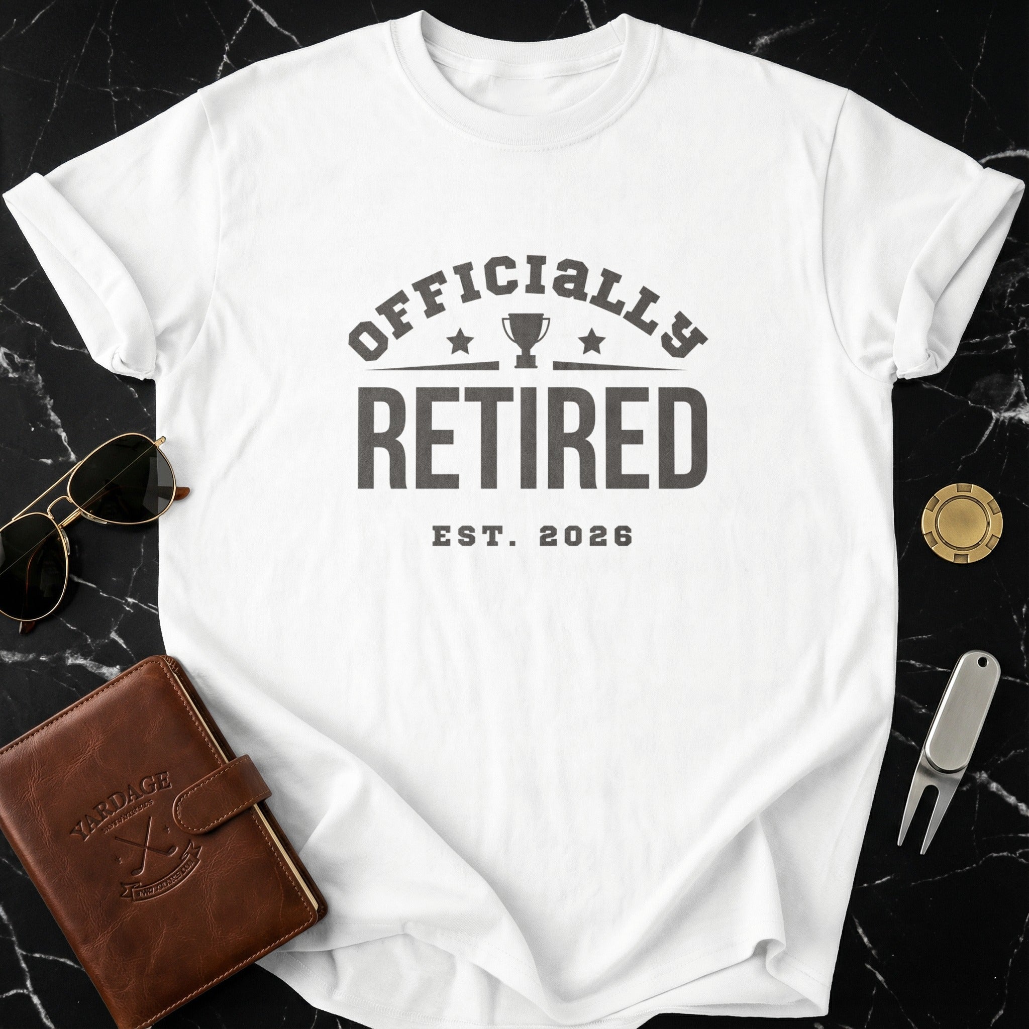 Officially Retired Est. 2026 T-Shirt Retirement Gift