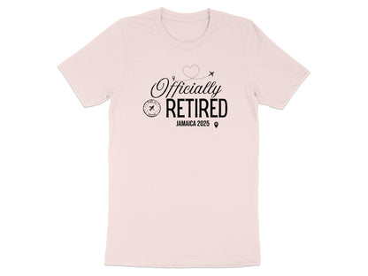 Officially Retired Jamaica 2025 Themed T-shirt Product Type