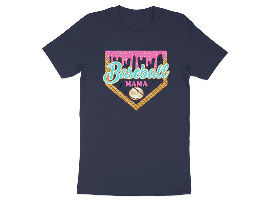 Baseball Mama Waffle Donut Home Plate Baseball product type