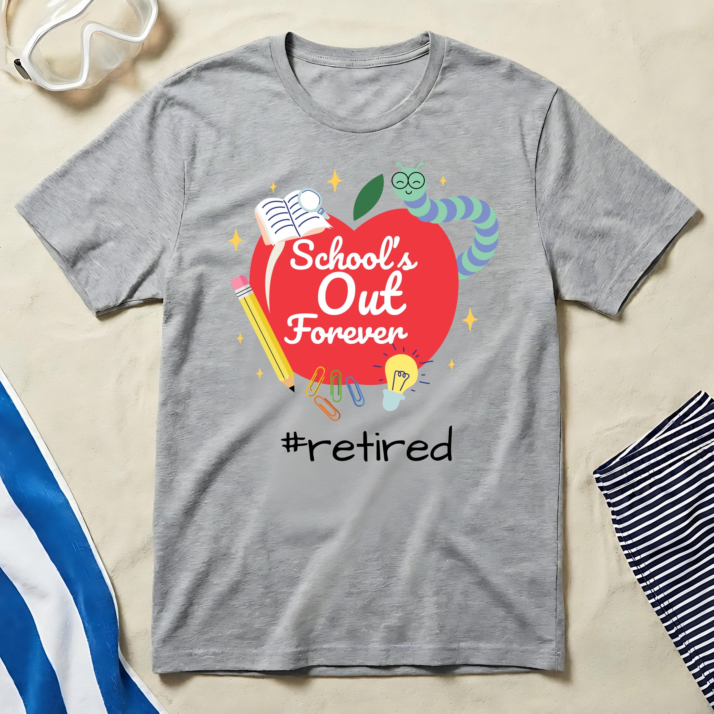 School's Out Forever #Retired Graphic T-Shirt