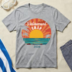 Retirement Trip 2026 Sunset Beach Graphic T-Shirt