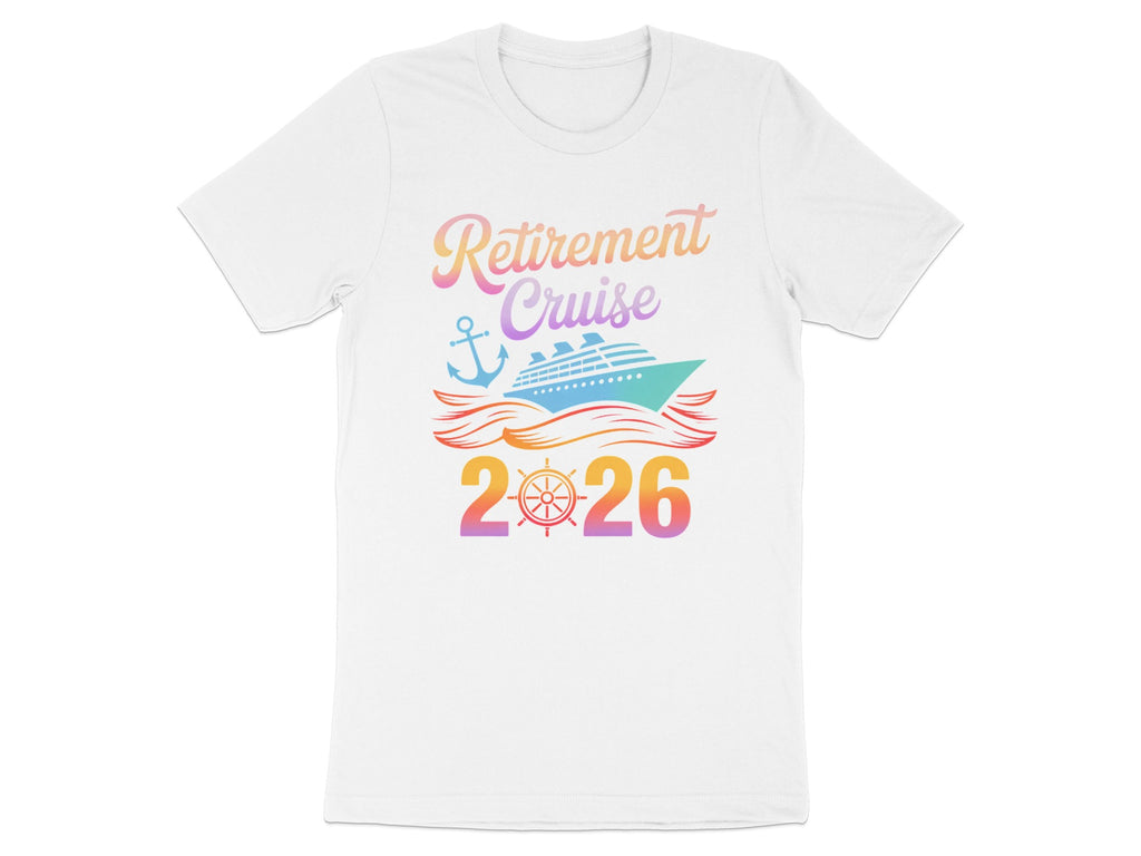 Retirement Cruise 2026 Graphic Tee Shirt
