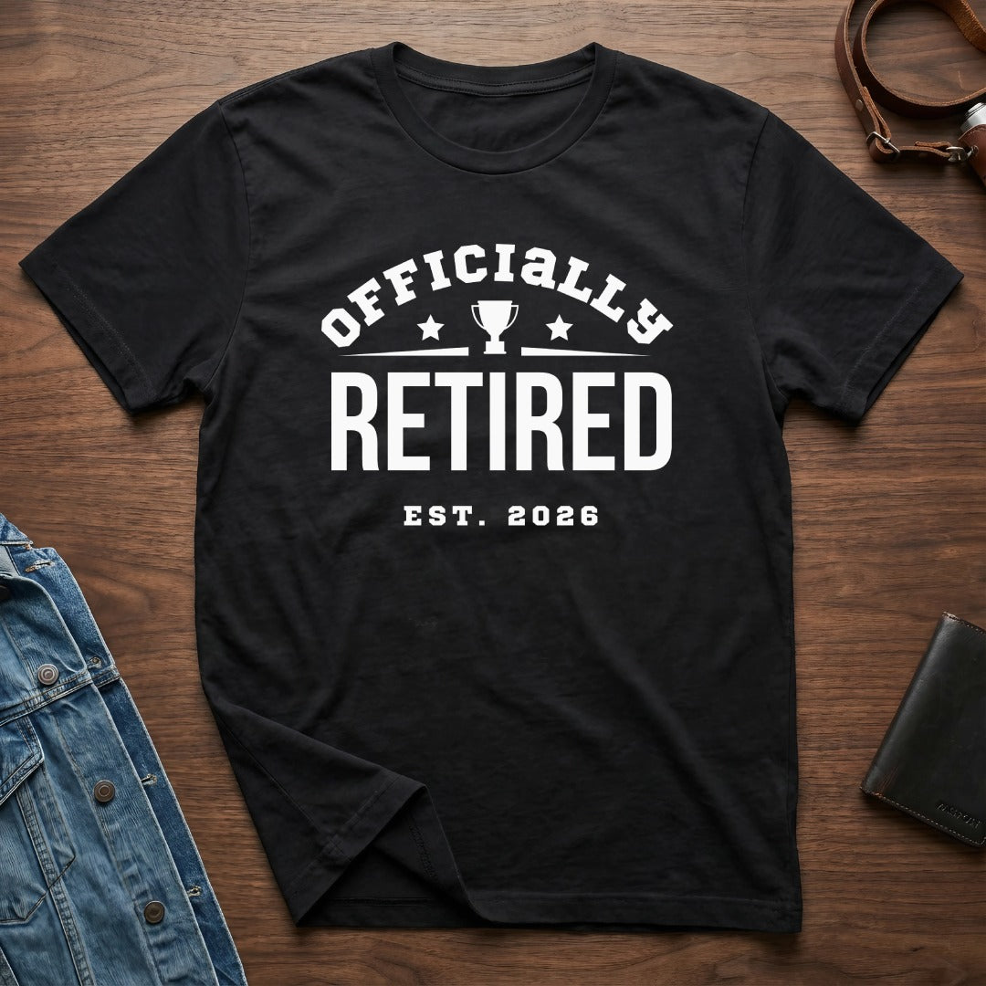 Officially Retired Est. 2026 T-Shirt for Retirement