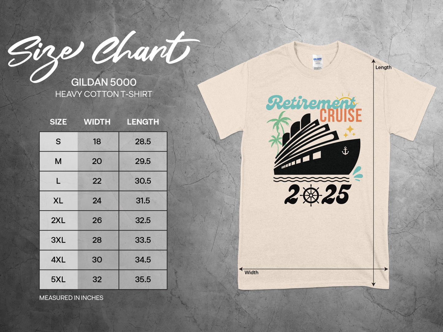 Retirement Cruise 2025 T-shirt product