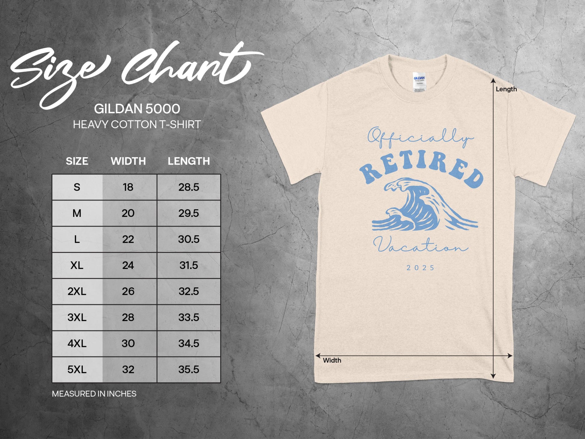 Officially Retired Vacation 2025 T-shirt product