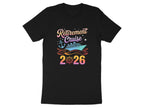 Retirement Cruise 2026 Graphic Tee Shirt