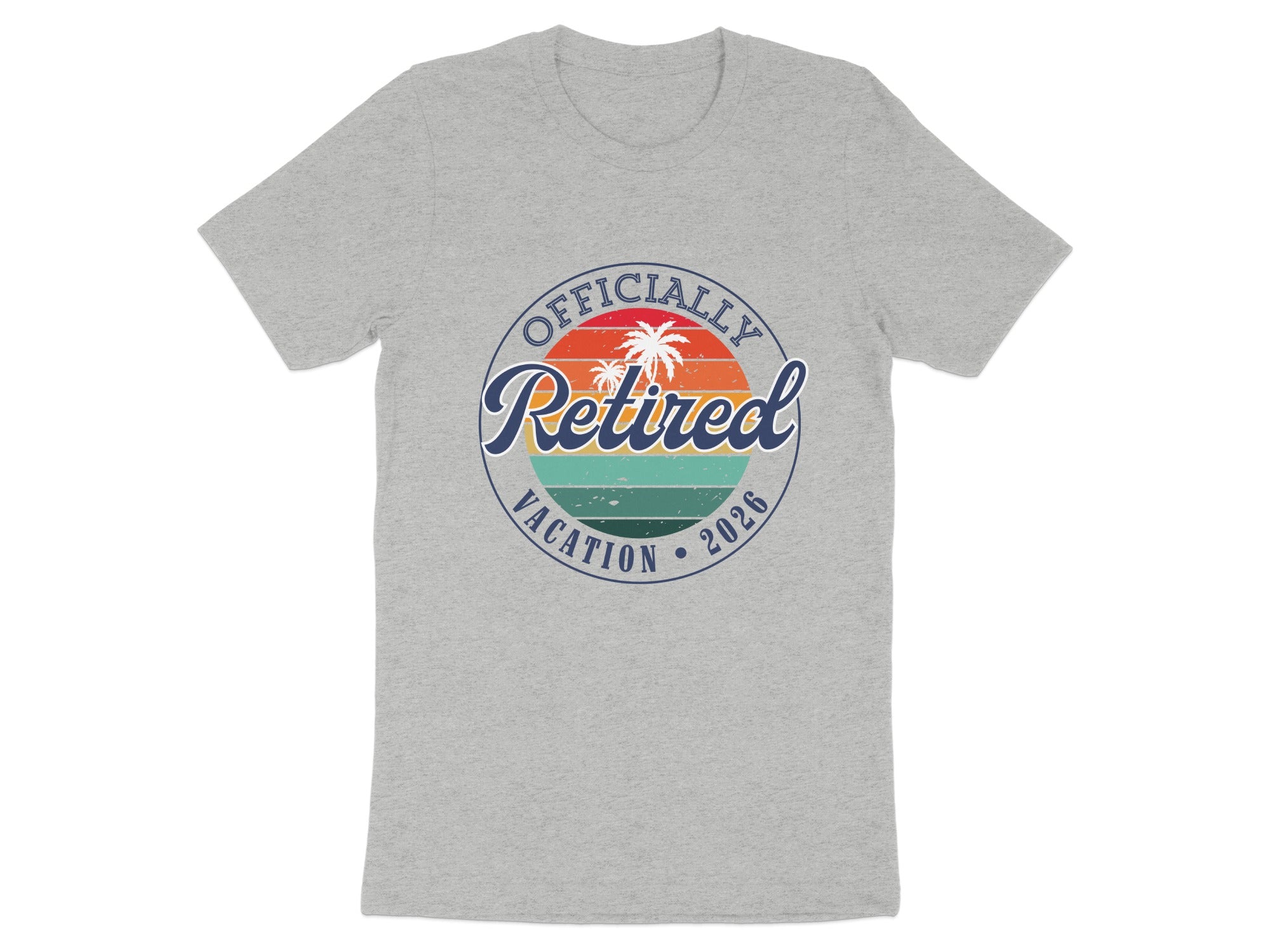 Officially Retired Vacation 2026 T-shirt