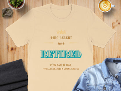 This Legend Has Retired Graphic T-Shirt product type