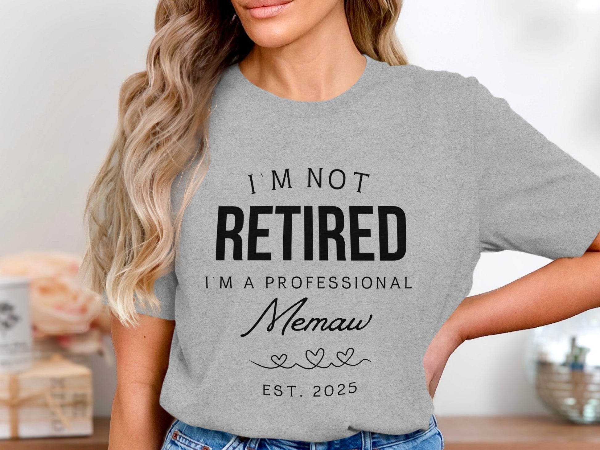 I'm Not Retired I'm a Professional Memaw t-shirt product