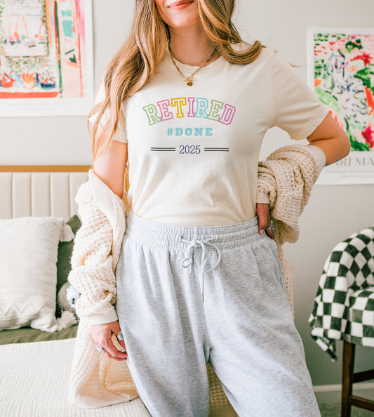 Retired Done 2025 Graphic Tee Relaxed Fit product