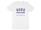 Done #Retired 2026 T-shirt for Retirement Party Celebrations
