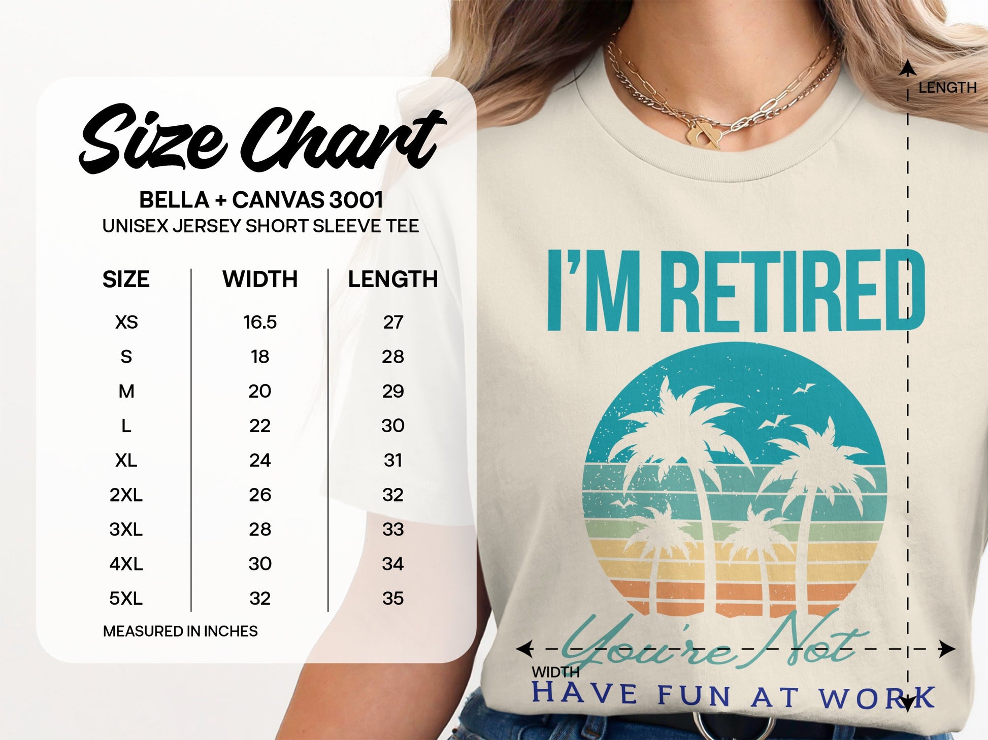 I'm Retired Have Fun At Work Unisex Tee product type